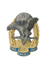 Знак «334-ый отдельный отряд специального назначения ГРУ. 1985-2005»