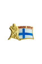 Значок «Minsk 2014 сборная Финляндии»