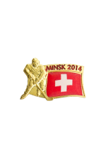 Значок «Minsk 2014 сборная Швейцарии»